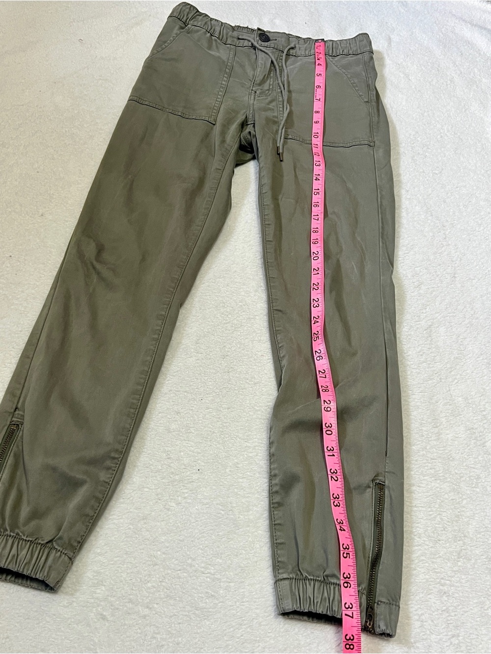 American Eagle Sage High Waisted Jogger Pant - Size 6 (28") - Picture 11 of 12